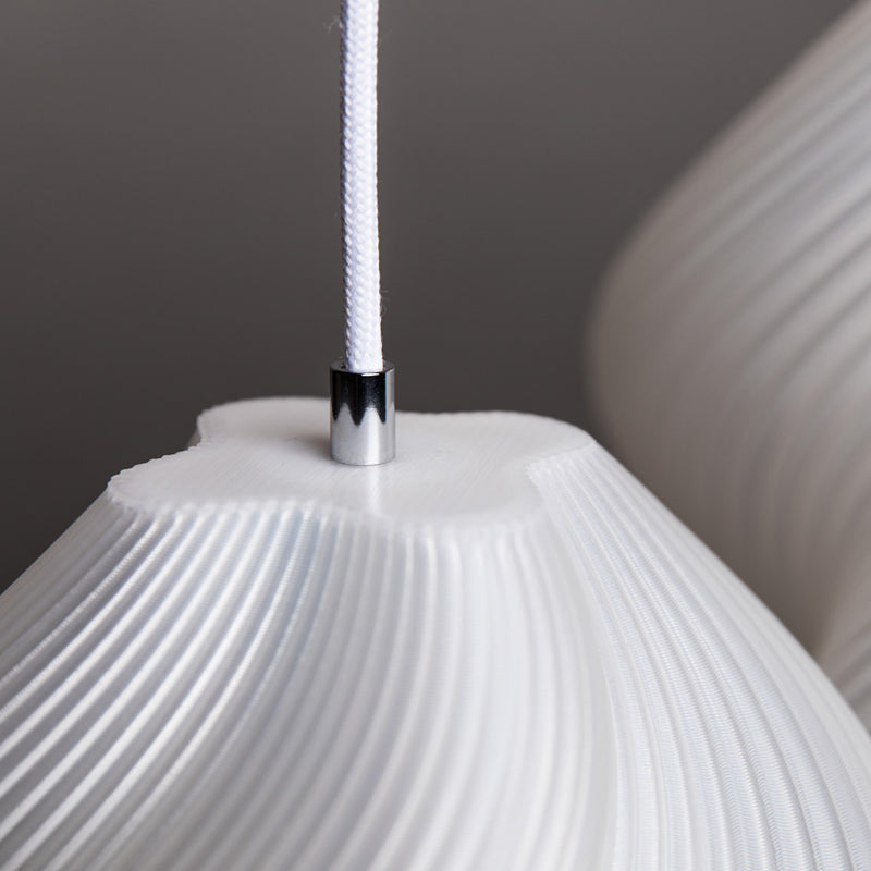 Crème Atelier soft serve pendant lamp 01, vanilla bean - 1 in stock