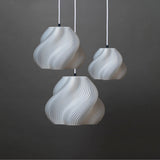 Crème Atelier soft serve pendant lamp 01, vanilla bean