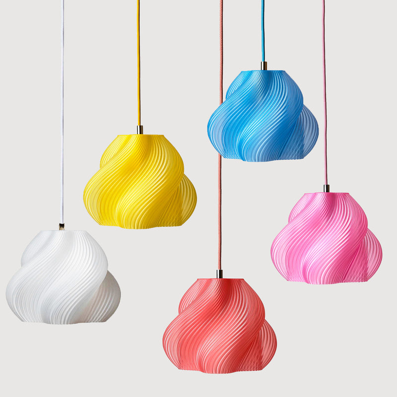 Crème Atelier soft serve pendant lamp 03, Limoncello