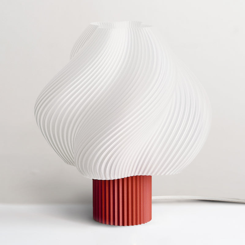 Crème Atelier soft serve lamp, Large, Rhubarb - pre order