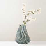 Dilara stoneware vase, pale blue, pre-order