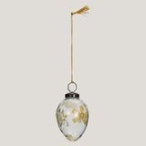 Elia petal handmade glass decorative egg