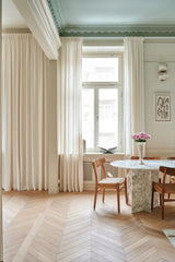 Linen curtain - off-white