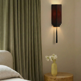 Velvet curtain - Khaki - Blackout Lined