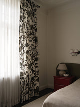 Gotnoir Linen fabric - Off-white/Khaki