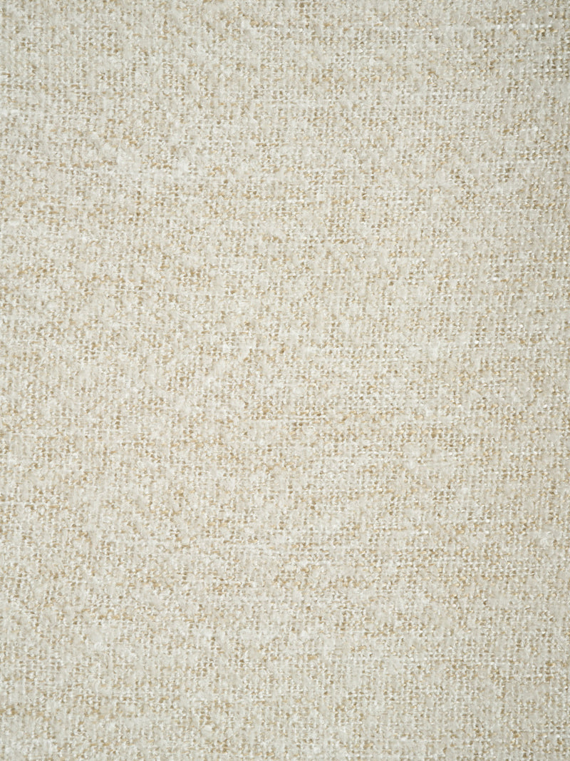 Bouclé curtain fabric sample – off white