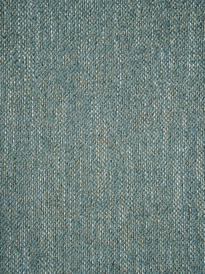 Bouclé curtain fabric sample – petrol