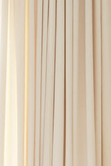 Velvet curtain - Ivory