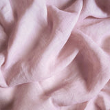 Sheer linen fabric - Pink