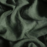 Sheer Linen café curtain - Khaki