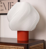 Crème Atelier soft serve lamp, Large, Rhubarb - pre order