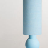 HKLiving Ice blue table lamp