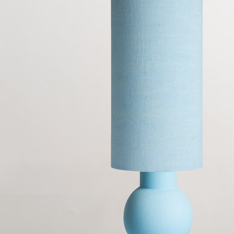 HKLiving Ice blue table lamp