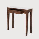 Hauge side table with marble top