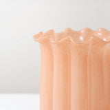 HKLiving XL High Glass vase, peach, pre-order
