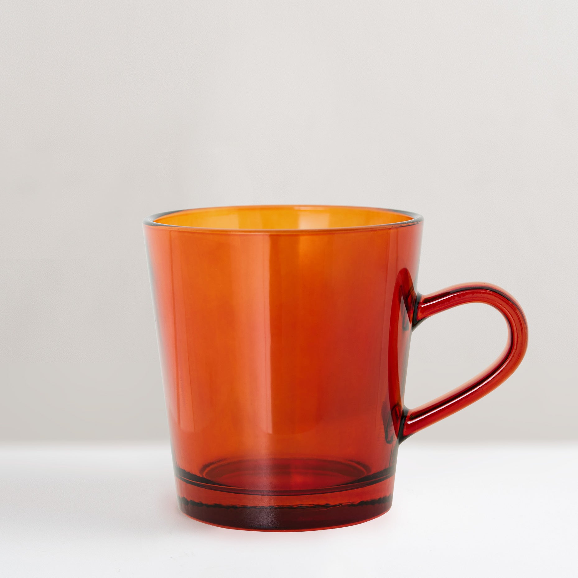 HKLiving 70s glassware coffee cups, amber brown, set of 4 – ATT PYNTA