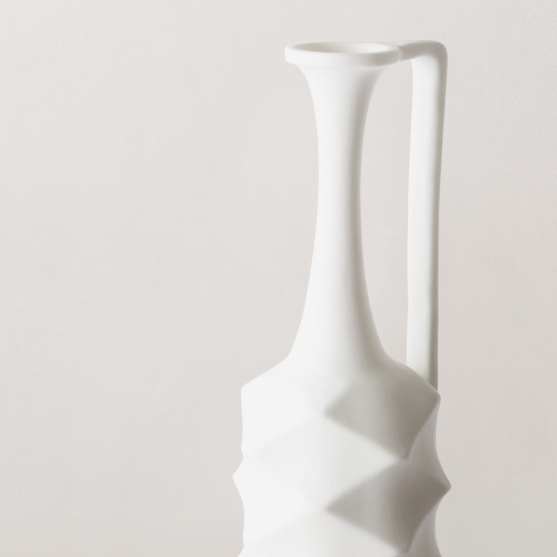 HKLiving White matte porcelain vase