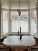 Linen roman blind - sand