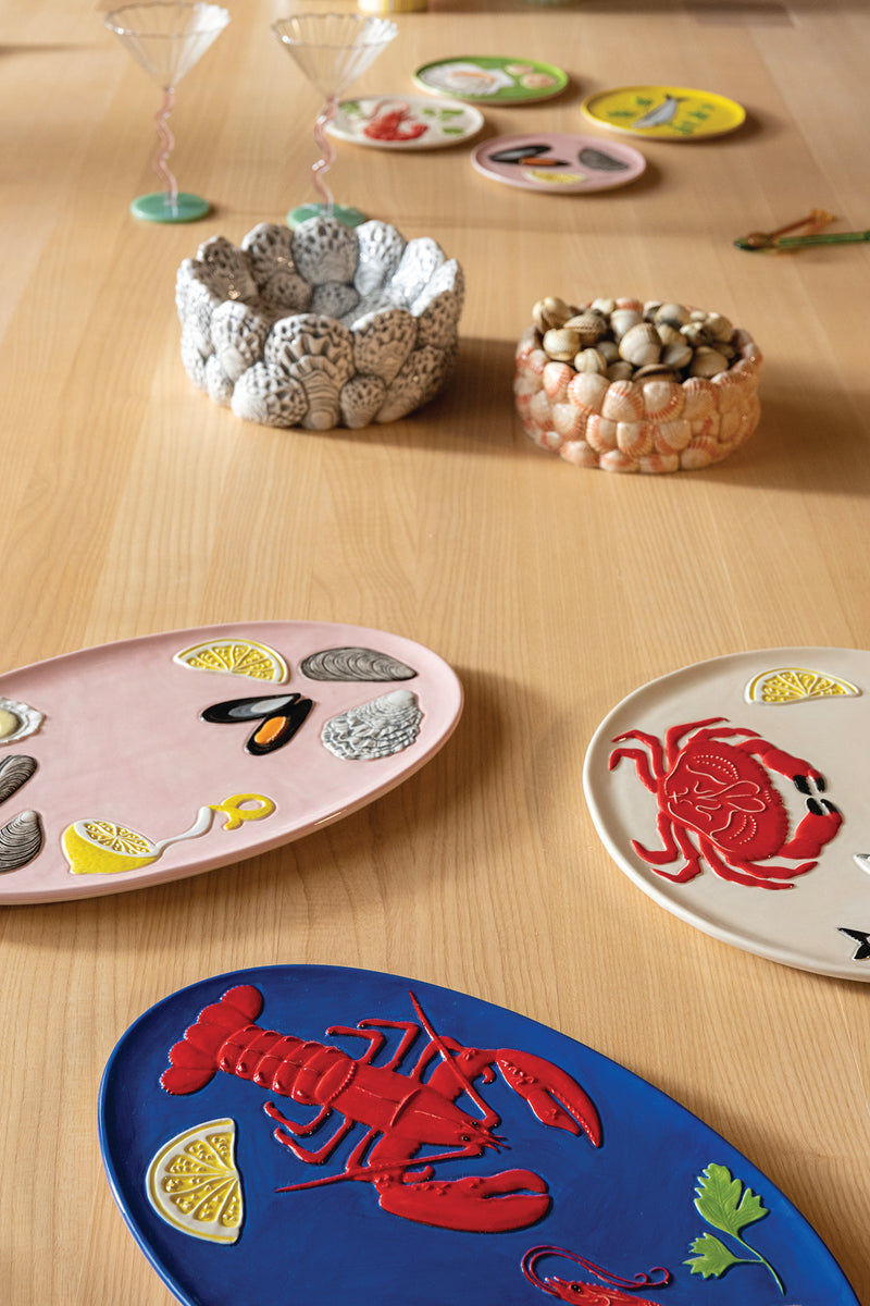 Platter de la mer, pink (last 1)