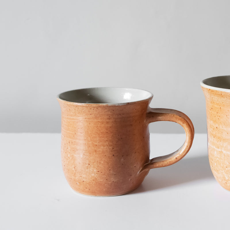 Rune Handmade glazed mug with handle