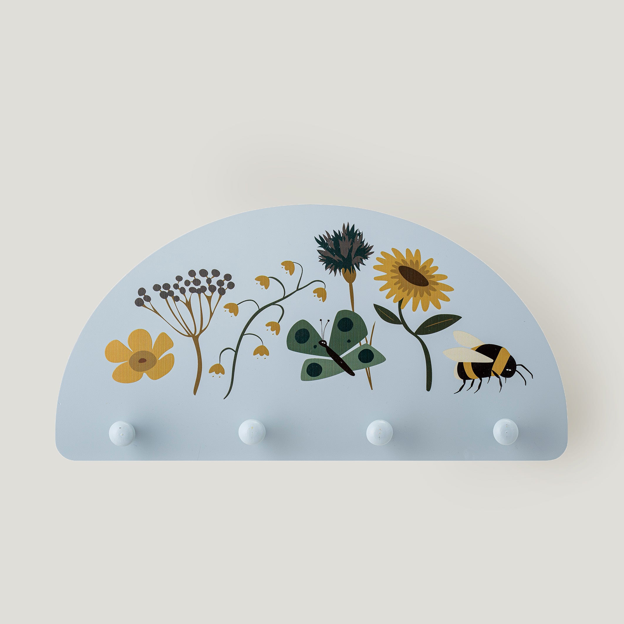 Juliana wooden coat rack, blue – ATT PYNTA
