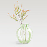 Yogu Stripe Vase, Green