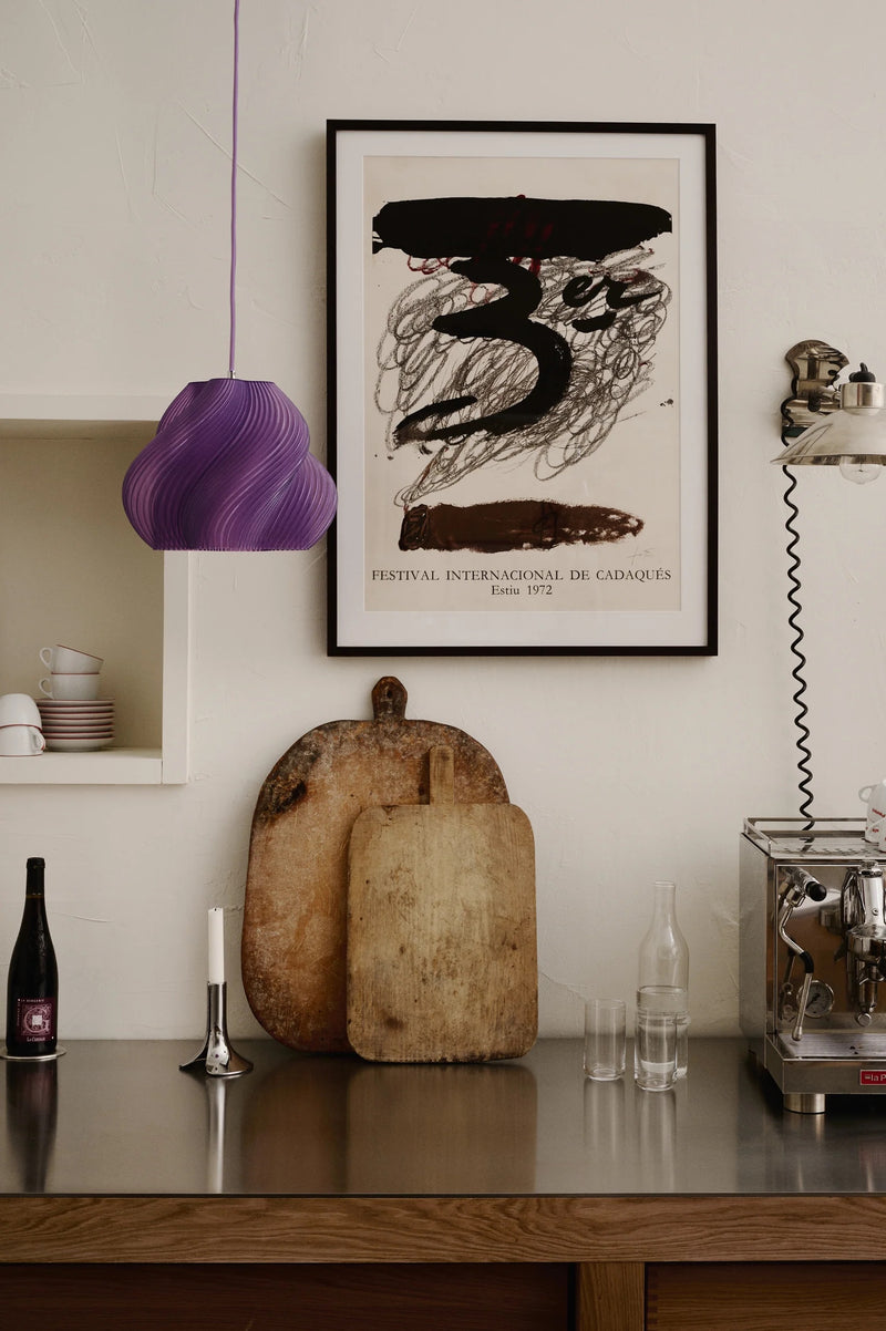 Crème Atelier soft serve pendant lamp 02, Lavender - pre order
