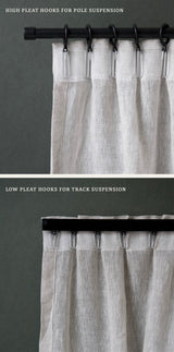 Velvet curtain - Off white