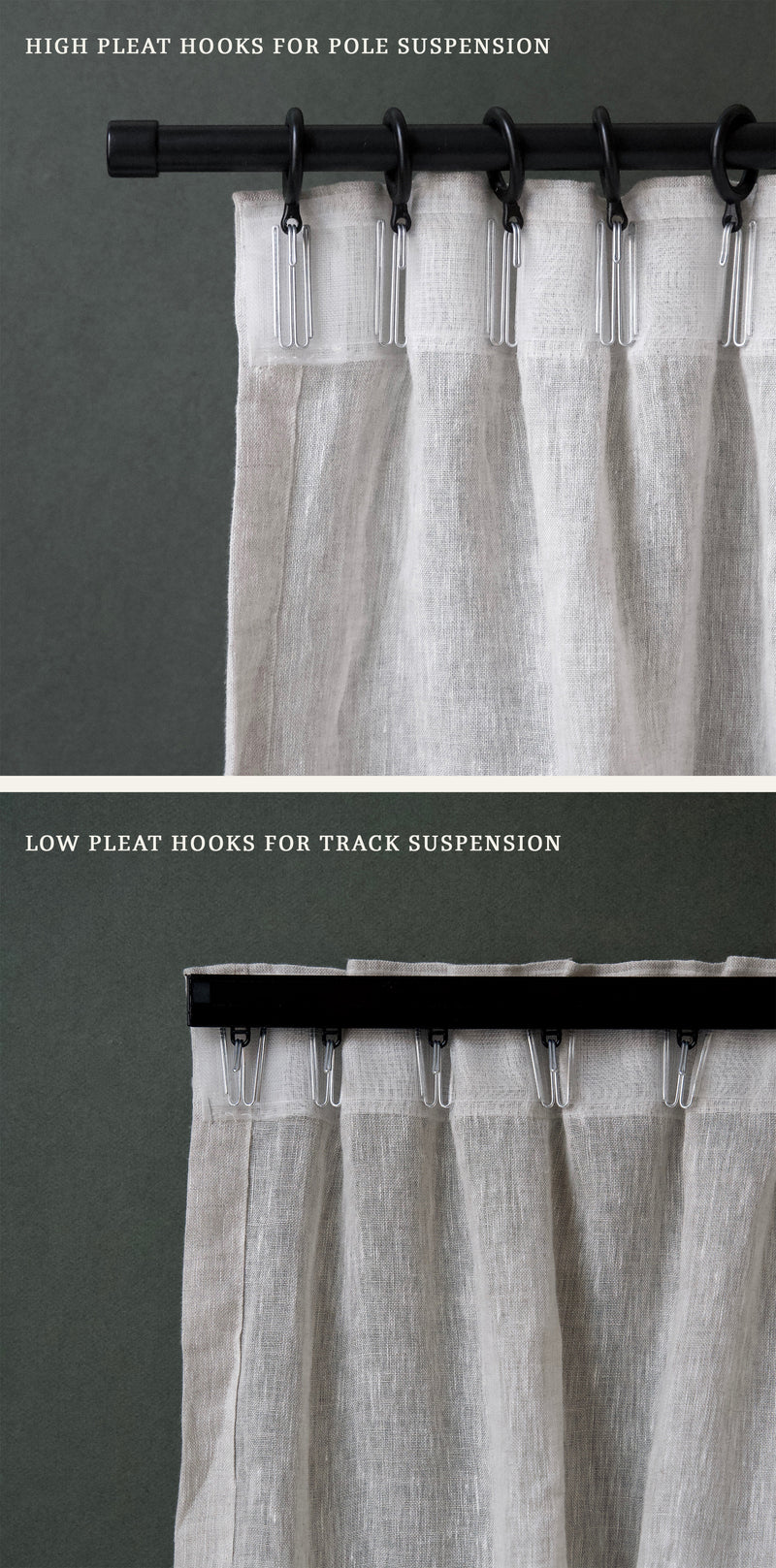 Velvet curtain - Off white