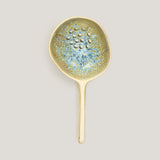 Sola glazed stoneware serving spoon