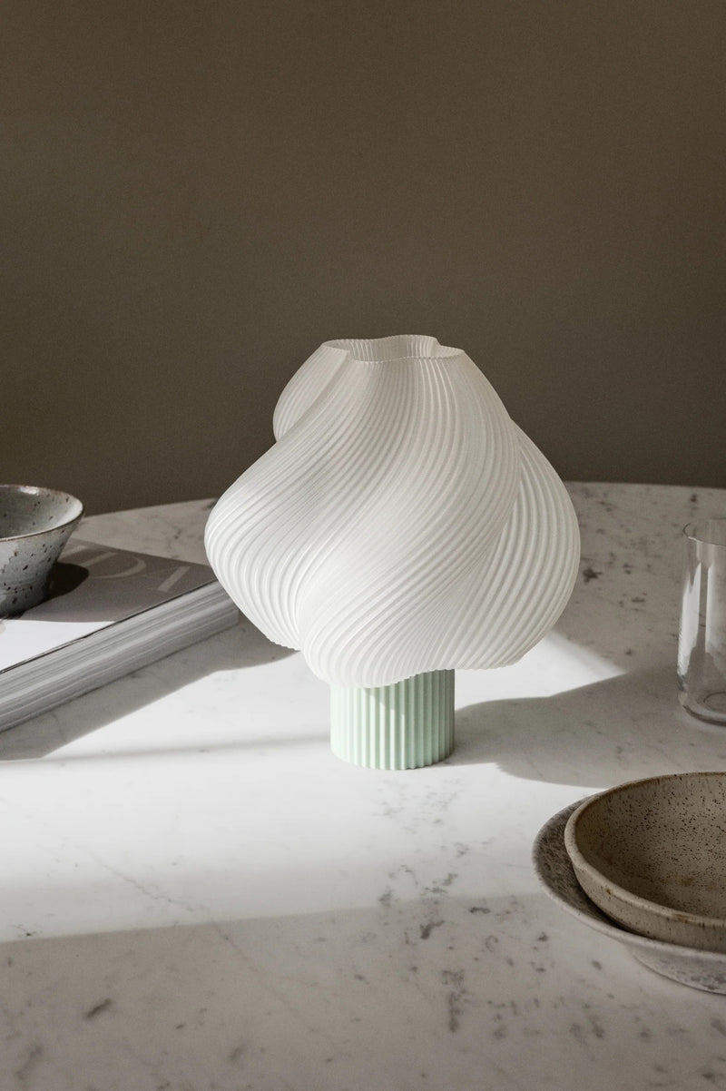 Crème Atelier soft serve lamp, Portable, Matcha - PRE ORDER