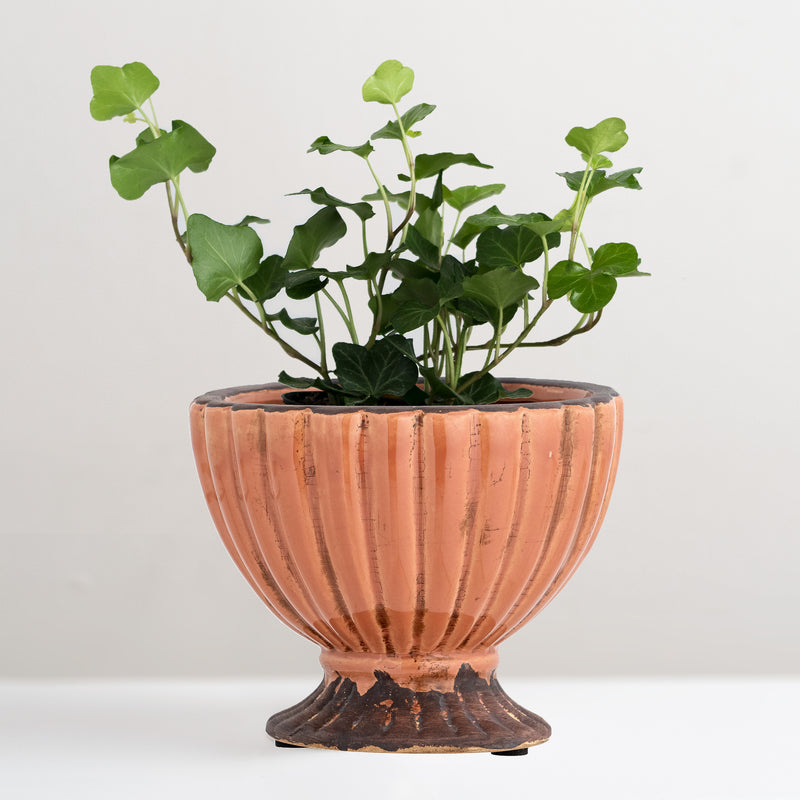 Mavis glazed stoneware plant pot