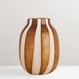 Mayah mouthblown stripe glass vase - PRE ORDER