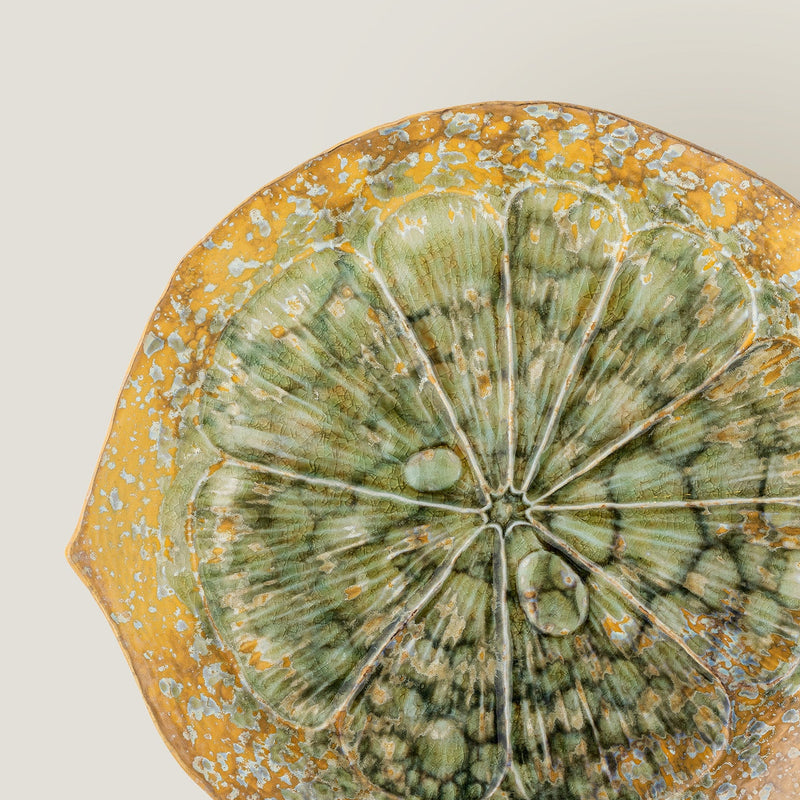 Milani stoneware serving plate