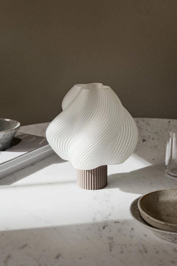 Crème Atelier soft serve lamp, Portable, Mocha - pre order