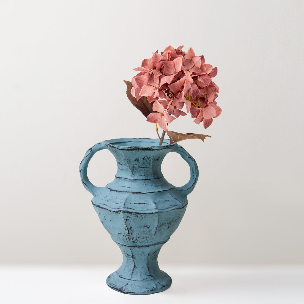 HKLiving New classic stoneware vase, Soft Blue – ATT PYNTA