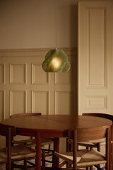 Crème Atelier soft serve pendant lamp 02, Olive