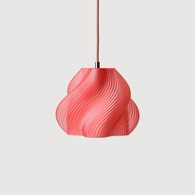 Crème Atelier soft serve pendant lamp 01, Peach sorbet