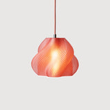 Crème Atelier soft serve pendant lamp 01, Peach sorbet