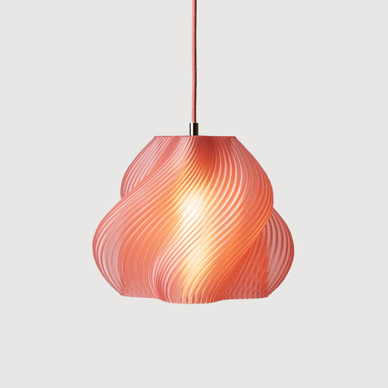 Crème Atelier soft serve pendant lamp 02, Peach sorbet