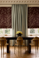Sakura Jacquard Roman blind - Plum