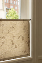 Sakura jacquard café curtain - Ivory