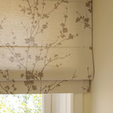 Sakura Jacquard Roman blind - Ivory
