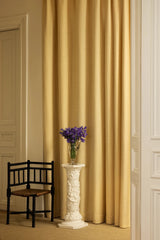 Sakura Raw cotton curtain - Oat Yellow