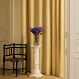 Sakura Raw cotton curtain - Oat Yellow