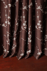 Sakura Jacquard curtain - Plum