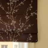 Sakura Jacquard Roman blind - Plum