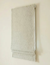 Bouclé Roman Blinds - Ivory - Blackout Lined