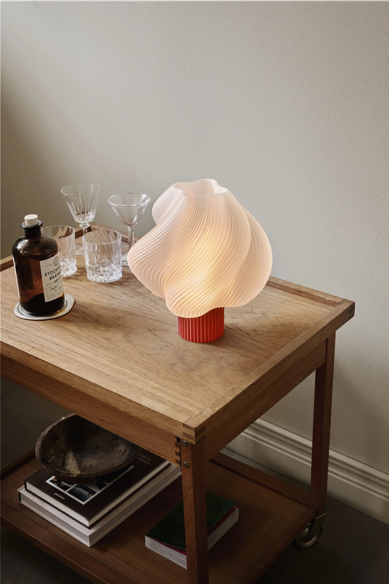Crème Atelier soft serve lamp, Medium, Rhubarb - pre order