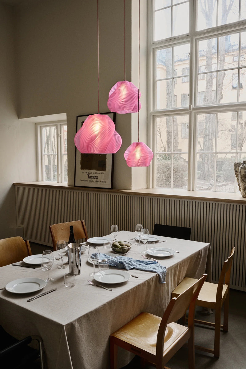 Crème Atelier soft serve pendant lamp 01, Rose sorbet - pre order